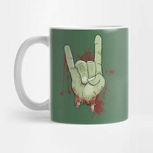 Rawk Salute Zombie Mug